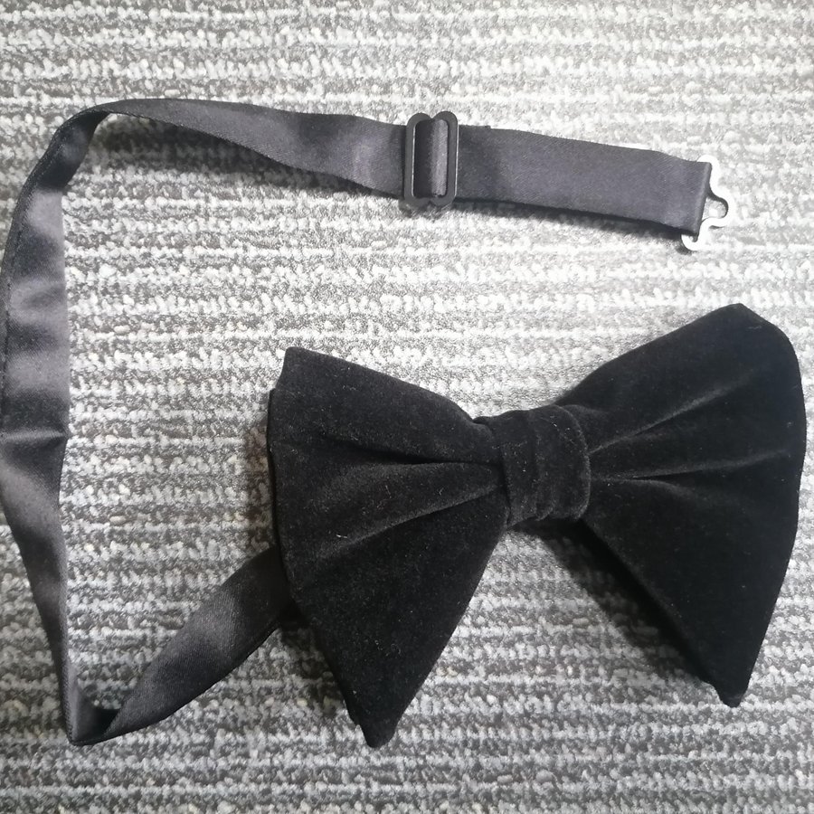 D1242 Mens Formal Tuxedo Bowtie Wedding Party Gentleman Velvet Bow Tie