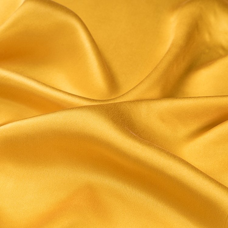 G16 Non toxic Sand Wash Silk Satin Plain Woven Fabric Pure Natural Raw 100% Mulberry Silk Fabrics for nightdress
