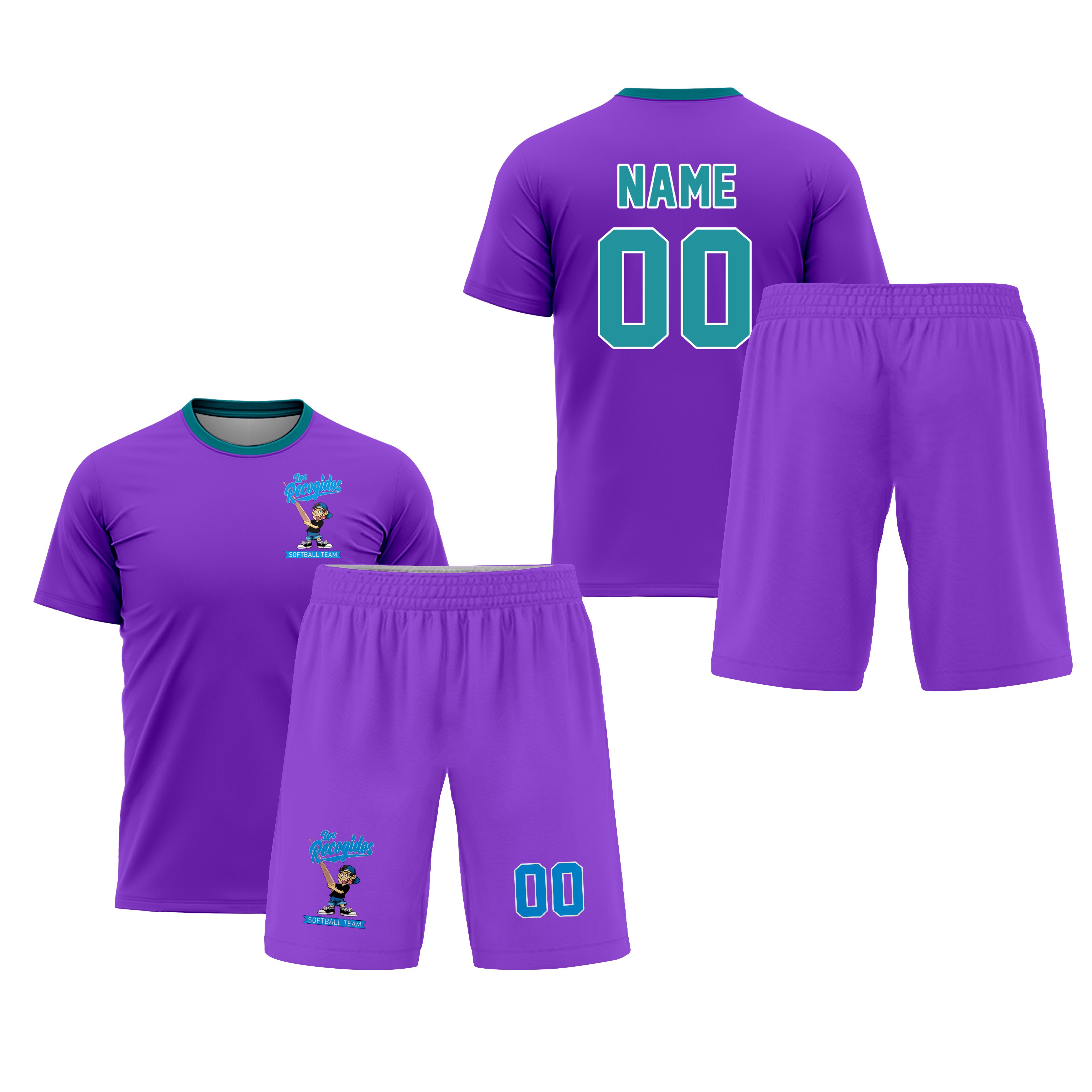 Children's Spandex / Polyester Full Thermal Sublimation Custom Sports Set For Team Training and Recreation Custom uniform