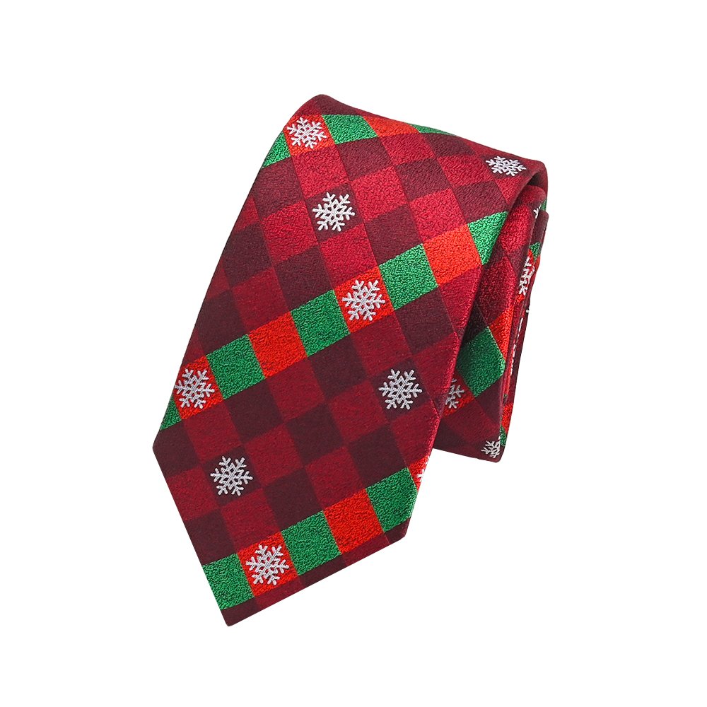 YiLi Luxury Handmade Men Christmas Necktie Ties for Men