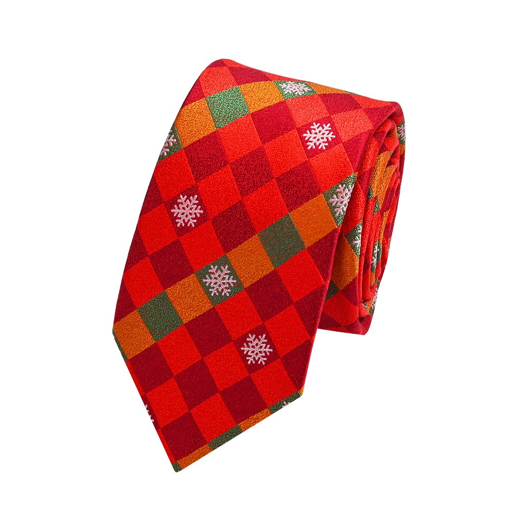 YiLi Luxury Handmade Men Christmas Necktie Ties for Men