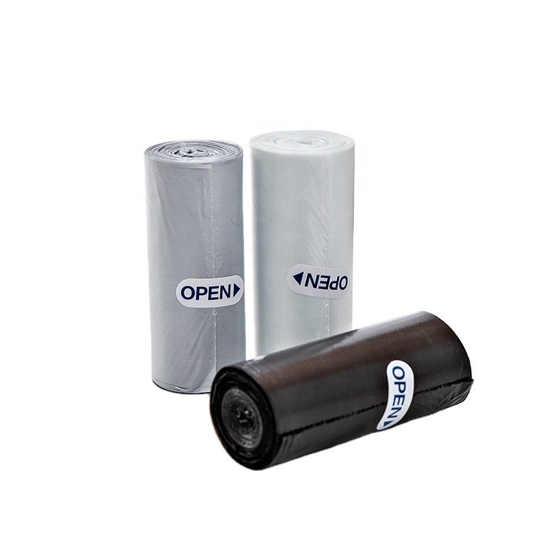 High quality Custom Plastic PE 13 30 55 Gallon Contractor Rubbish Trash Bags Large Can Liners Black Twist Tie Heavy Duty Garbage Bags