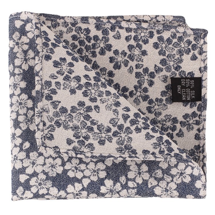100% Silk Jacquard Wholesale High Quality Handkerchief Italian Woven Factory For Mens For Party Custom Pattern Hanky