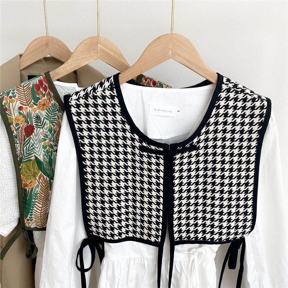 Printed Embroidered Scarf Ladies Shawl Floral Color Women Neckerchief Elegant Scarves Head Neck Wrap Tie