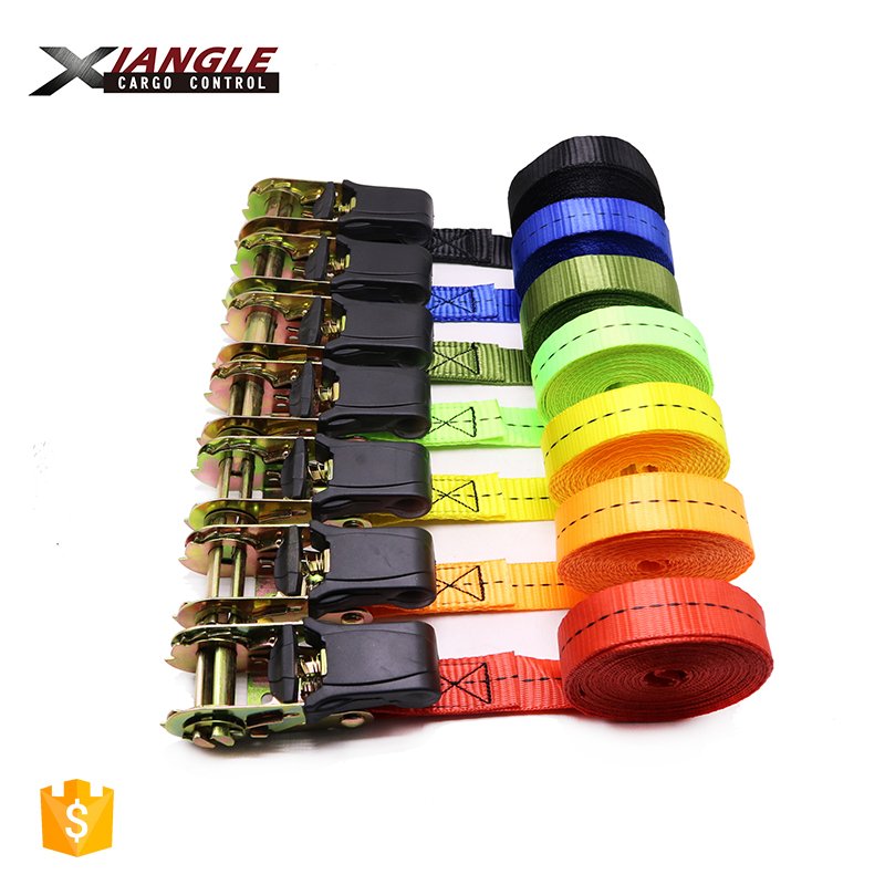 1 inch 25mm endless ratchet polyester webbing best for motorcycle tie down belt straps