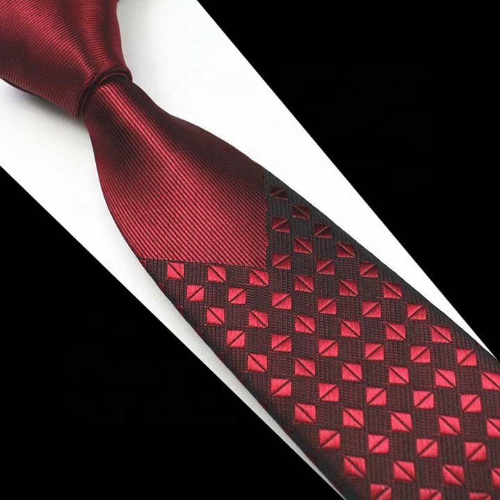 Quality 6cm Slim Men Tie Luxury Floral Dot Neckties For Wedding Party