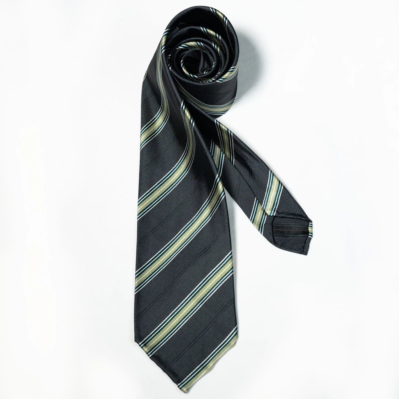 Wholesale High Quality Formal Business Necktie Ties Classical Strip 100% silk Tie for Men