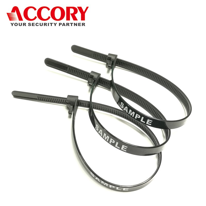 Custom Printed Cable Ties for Identification and Bundling Purposes, Numbered Cable Ties of 4.6mm to 12.0mm Width