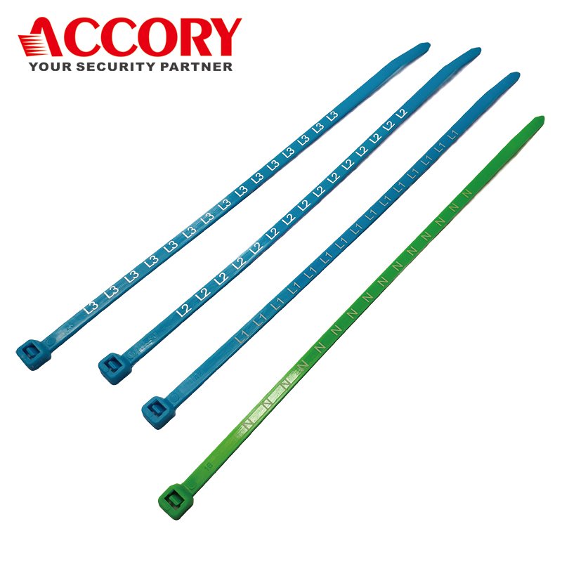 Custom Printed Cable Ties for Identification and Bundling Purposes, Numbered Cable Ties of 4.6mm to 12.0mm Width