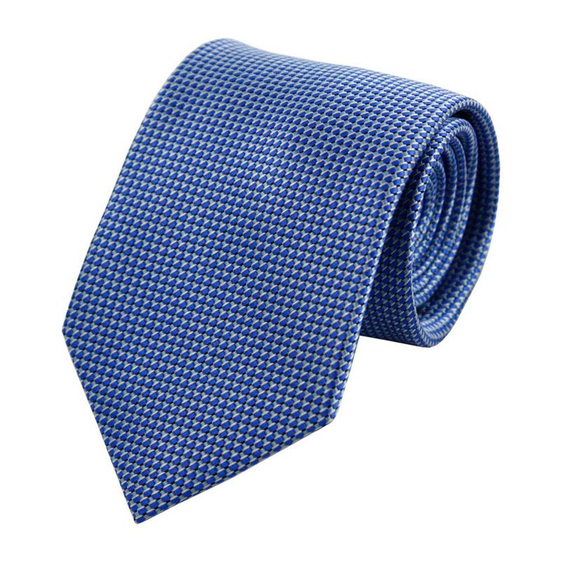 2024 New Design Silk Fabric Business Occasions Necktie 100% Handmade Jacquard Woven Men's Full Silk Tie