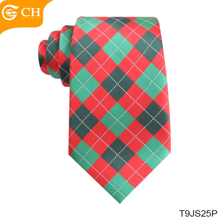 New Arrivals Factory Directly Yarn Dyed Ties Custom Stripe Tartan Scottish Design Neckties Custom Polyester School Uniform Ties