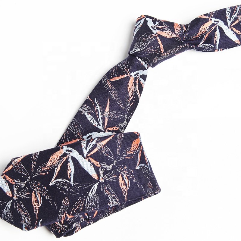 Wholesale Mens Paisley Design Floral Neck Tie High Quality Luxury Ties Gold Neckties For Men Business