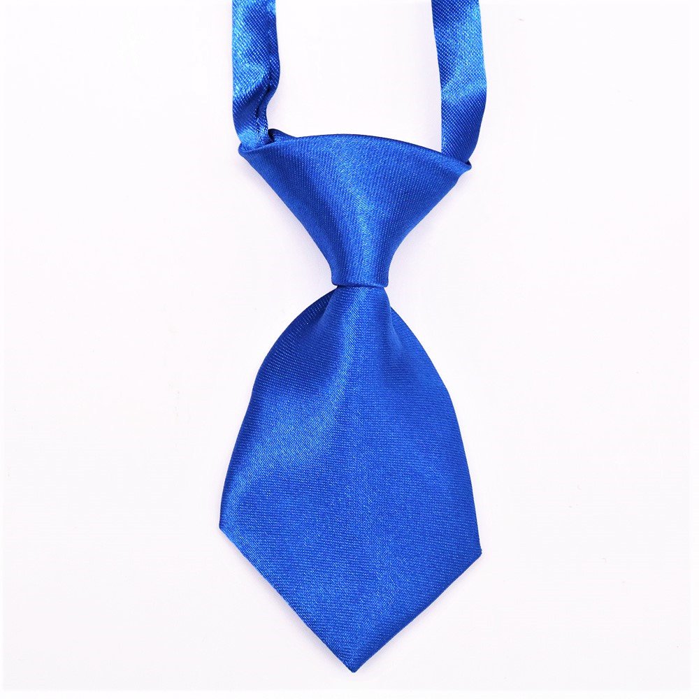 Stocked wholesale plain dog necktie
