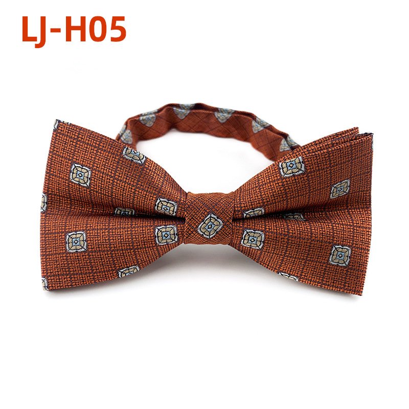 RTS Business Polyester Bowtie Classical Butterfly Bow tie For Men With Gift Box