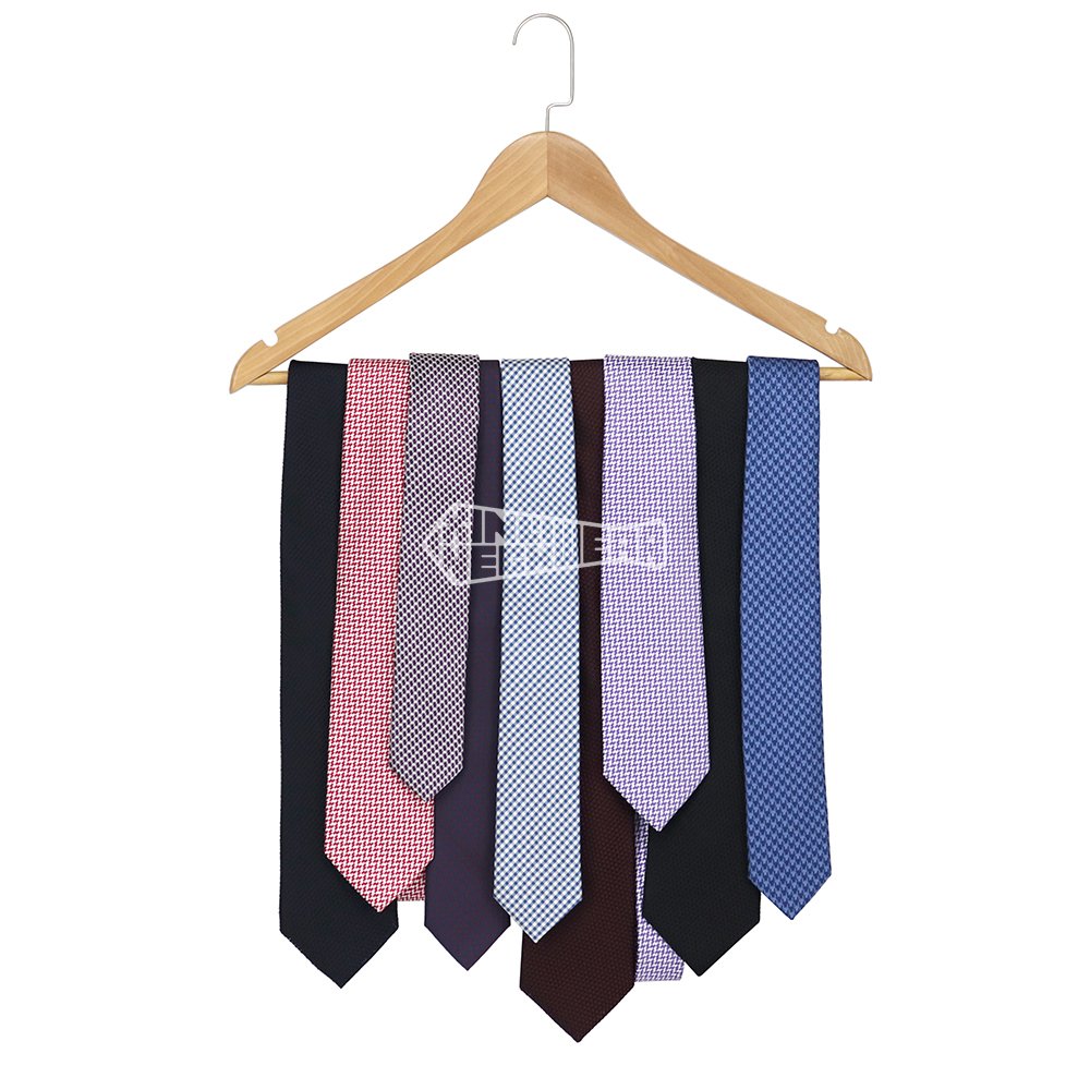 High Quality Houndstooth Manufacturer Jacquard Classic Polyester Hand Made Mens Ties Patterned Necktie Custom Tie Men