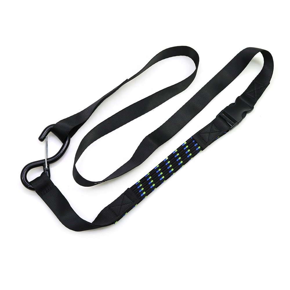 2.5cm Black Plastic Buckle Custom Tie Down Strap Cargo Tie Webbing Pocket Buckle Strap