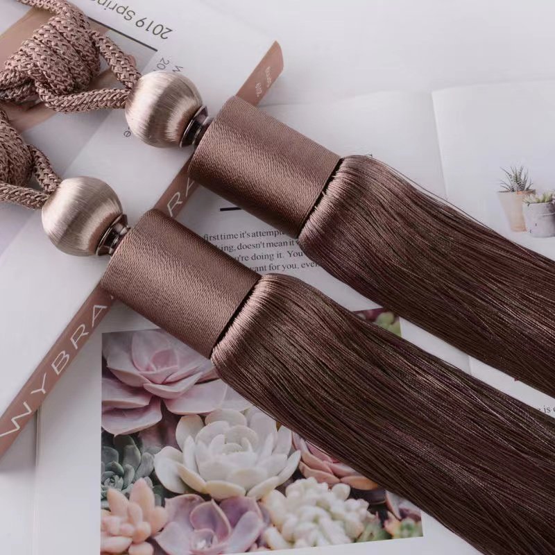 Classic Design Curtain Tassel Elegant Hanging Ball Hot Sale Curtain Tassels Decorative Tie Back Curtain Tieback