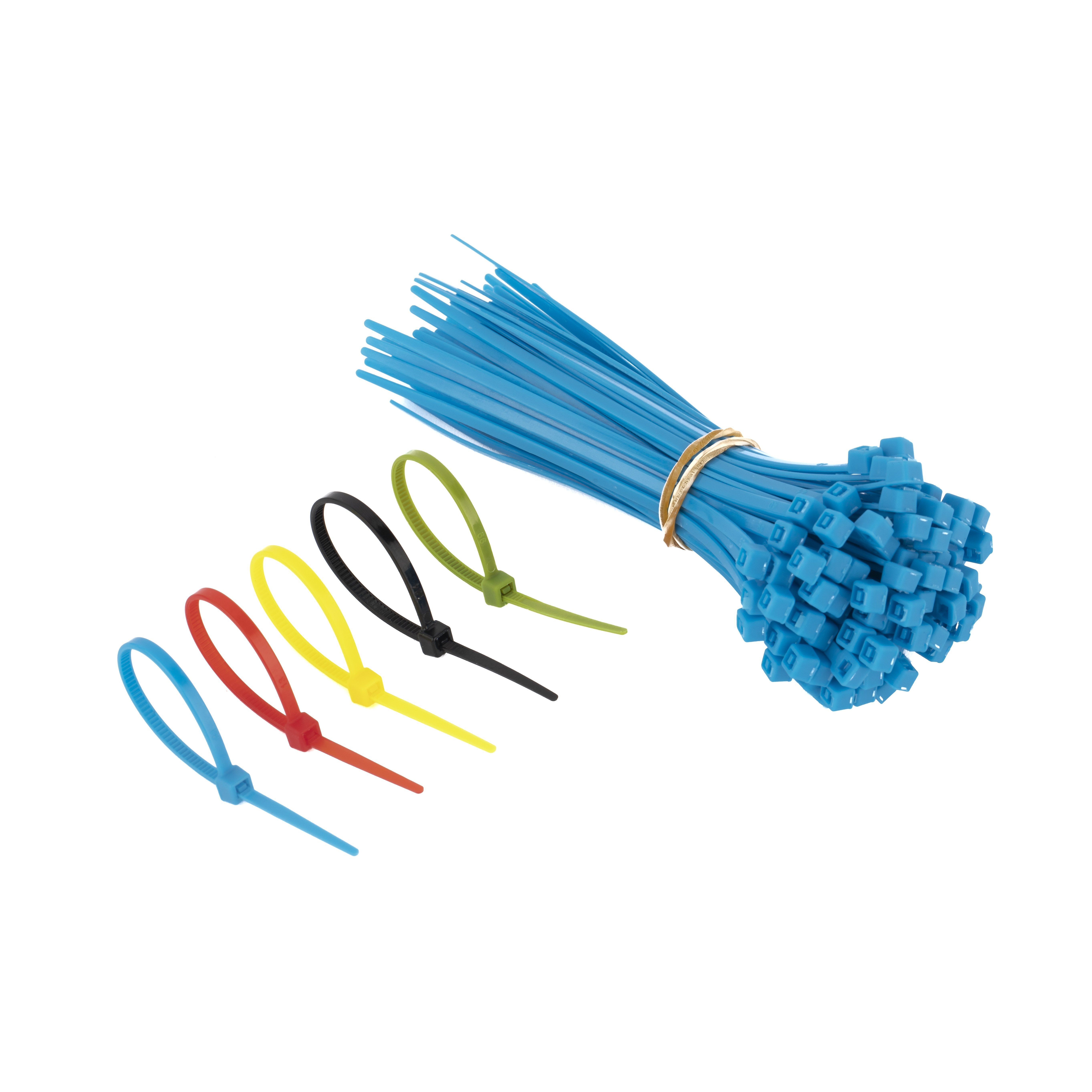 HAITAI flexible PA66 cable tie designed for ease of use in tight spaces ensuring secure bundling in electrical installations acr