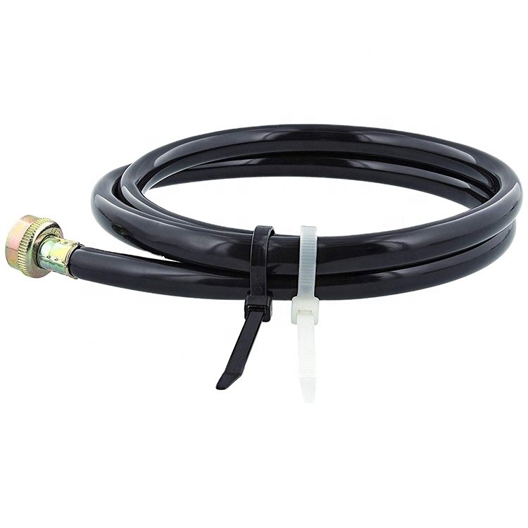 Nylon Cable Ties 10 Inch X 0.2Inch Self-Locking Nylon Tie Wraps Black Plastic Zip Ties 100pcs 5.2*250mm