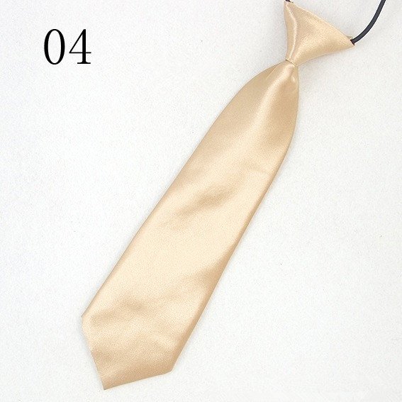 Children Neck Accessories Handmade Solid Neck Tie Kids Ceremony School Necktie