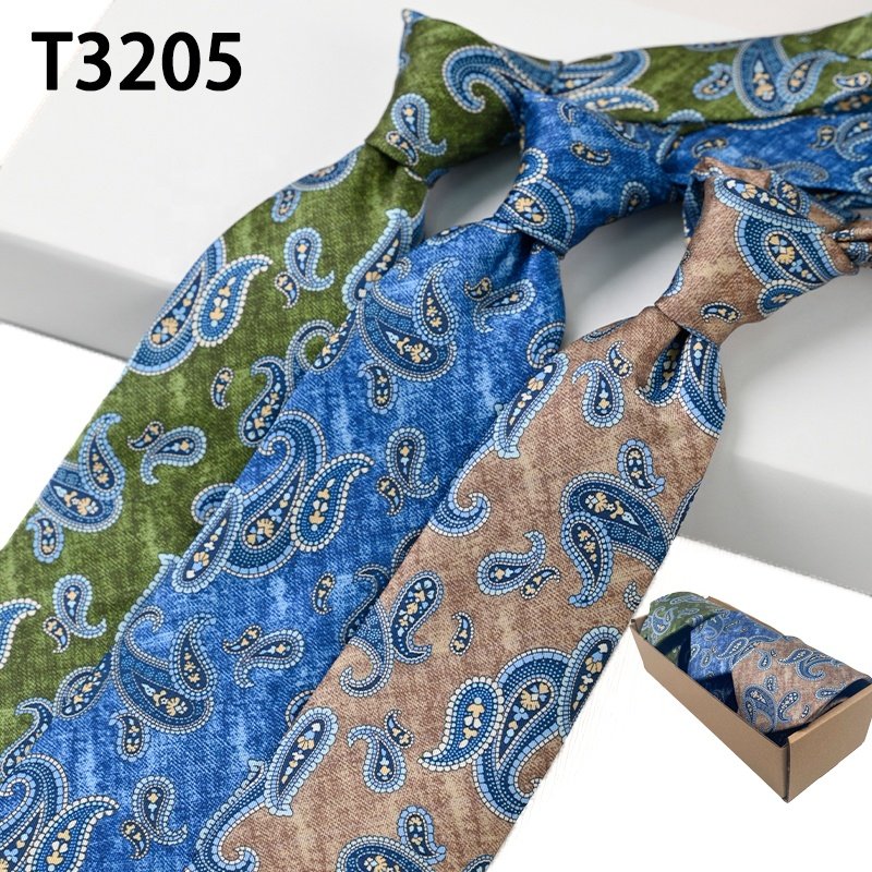 Best seller high quality 7.5cm gravata masculina adultos 3Pcs printing business necktie corbatas mens tie set