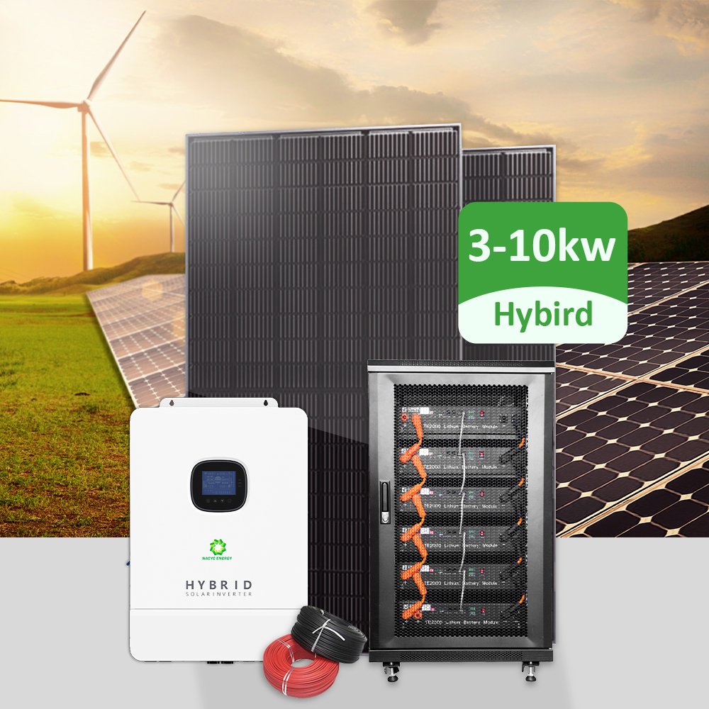 4kw solar system solar wind hybrid system off grid solar panels grid tie solar inverter