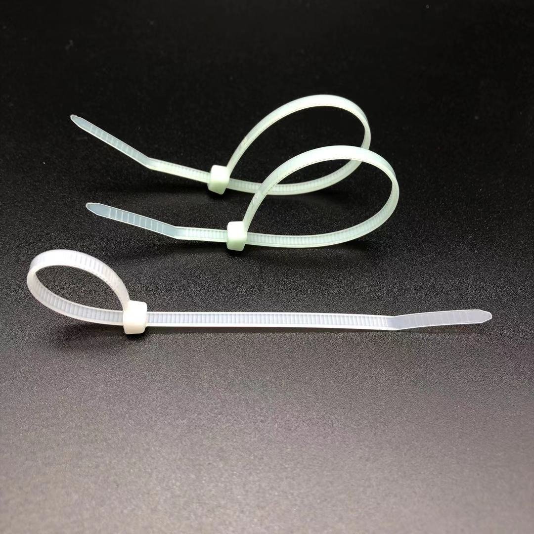 Factory Direct Selling Black Nylon Cable Tie For Auto Green Cable Zip Ties 8 Inch self-locking Cable Ties
