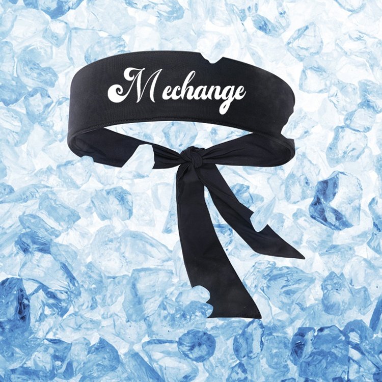 Tie Designer headbands Custom logo elastic breathable colorful Sweatband sports headband