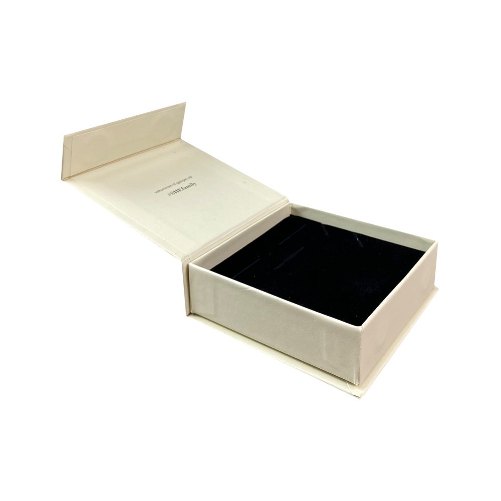 Rigid gray cardboard paper Packing Box For Jewelry set Gift Package box Big Wholesale Custom with your brand logo