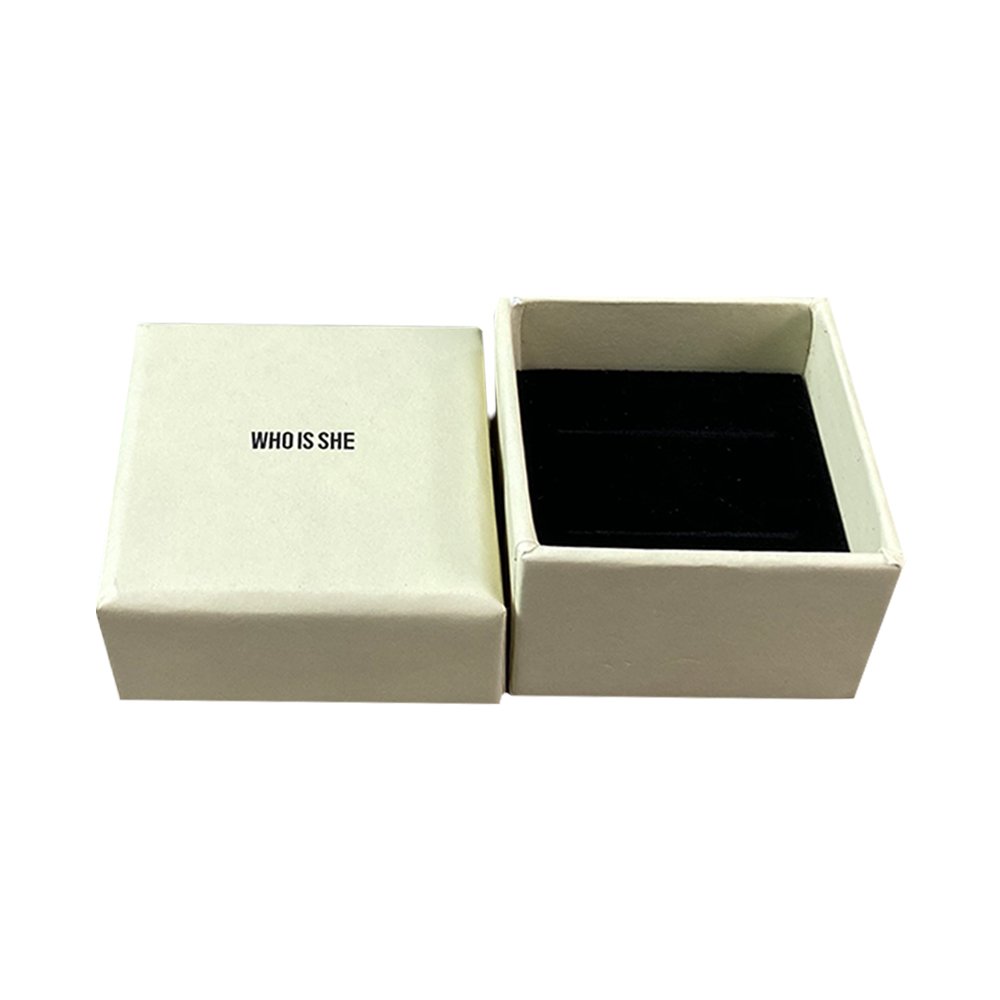 Rigid gray cardboard paper Packing Box For Jewelry set Gift Package box Big Wholesale Custom with your brand logo