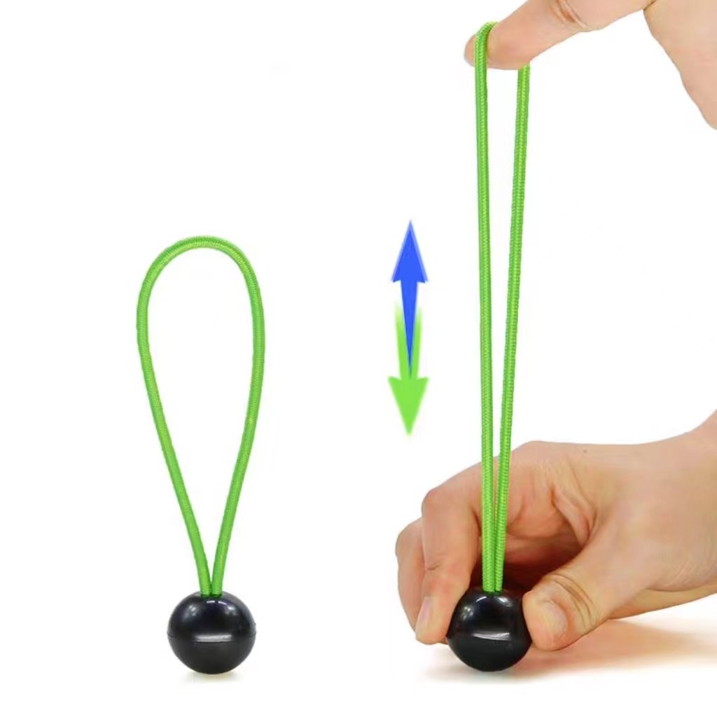 20Pcs Ball Bungee Cords Colorful Customized Rubber Latex Bungee Straps Cords For Tie Down Tarpaulin Canopy Elastic Rope Ball