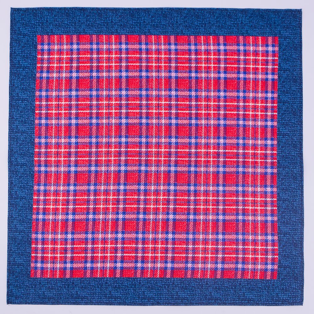 Hamocigia Factory Wholesale Custom Handmade Men Luxury Silk Printing Handkerchief Pocket Square