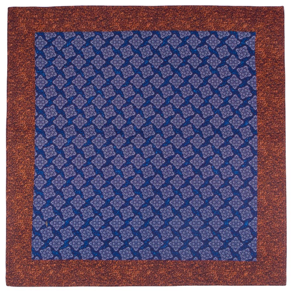 Hamocigia Factory Wholesale Custom Handmade Men Luxury Silk Printing Handkerchief Pocket Square