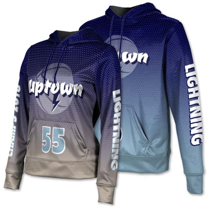 3d Sublimation Printing Hoodie Blank Fleece Pullover Polyester Hoodies merino wool split hem design Hoodie Sublimation thermal