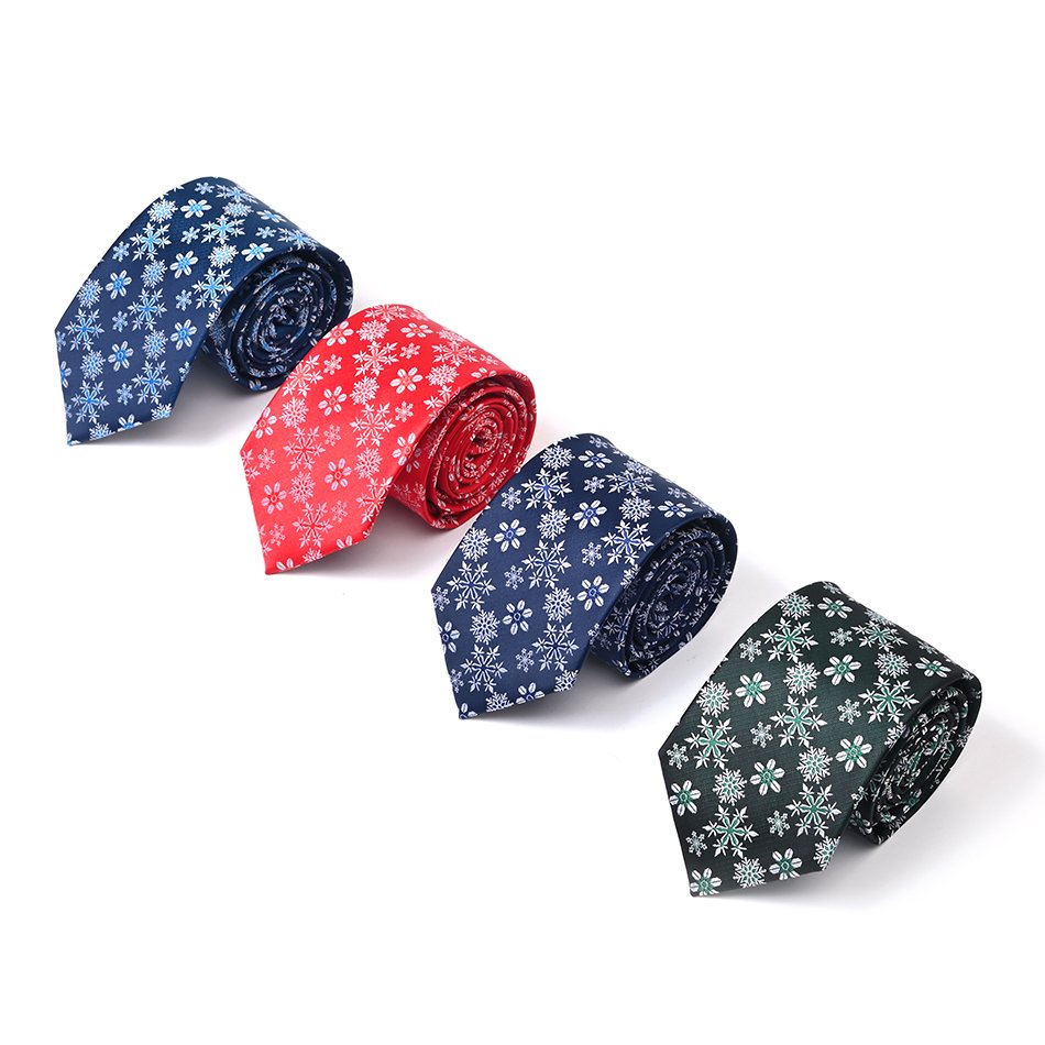 Yili Funny Mens Tie Holiday Season Party Gifts Neckties for Halloween Thanksgiving Christmas