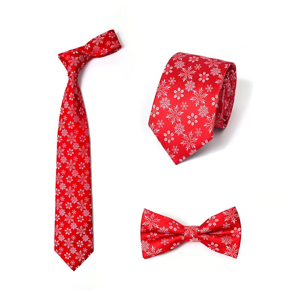 Yili Funny Mens Tie Holiday Season Party Gifts Neckties for Halloween Thanksgiving Christmas