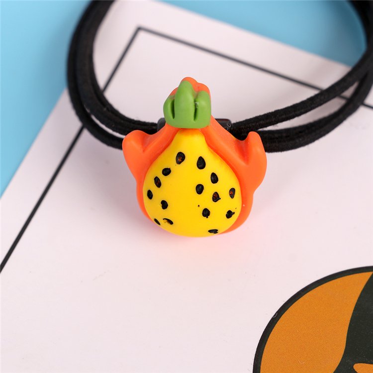 Yifan Wholesale Custom Fashion Cute Girls Elastic Colorful Balls Decorative Scrunchies Hair Ties