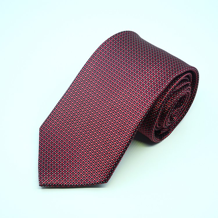 2021 Hot sale the most popular Cheap red plaid tie check necktie polyester tie