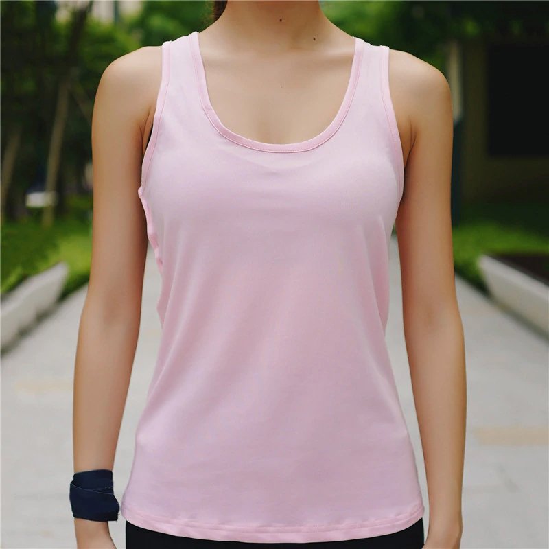 Women Sport Jerseys Fitness Workout Top Professional Yoga Tank top Sleeveless Sport Vest Women Running Gym T Shirt