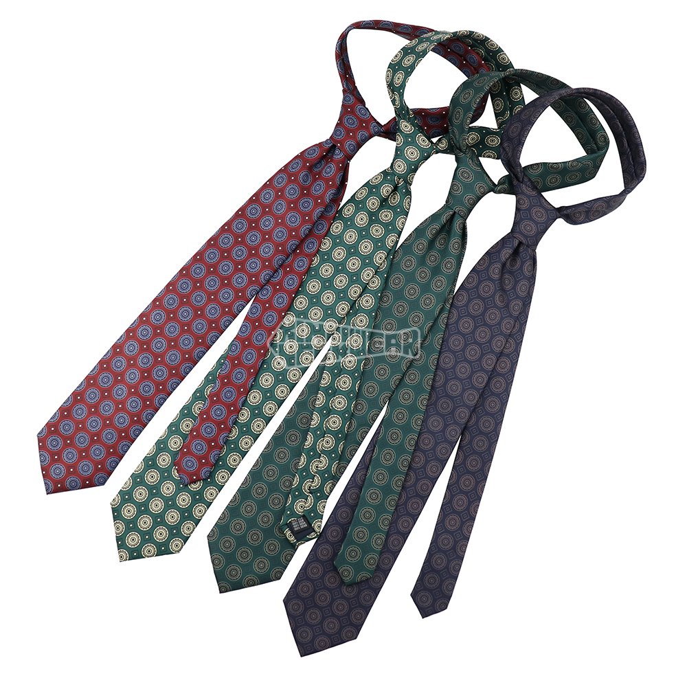 Luxury Business Custom Neck Ties 100 Twill 16 Momi Digital Printing Silk Geometric Accessories Tie