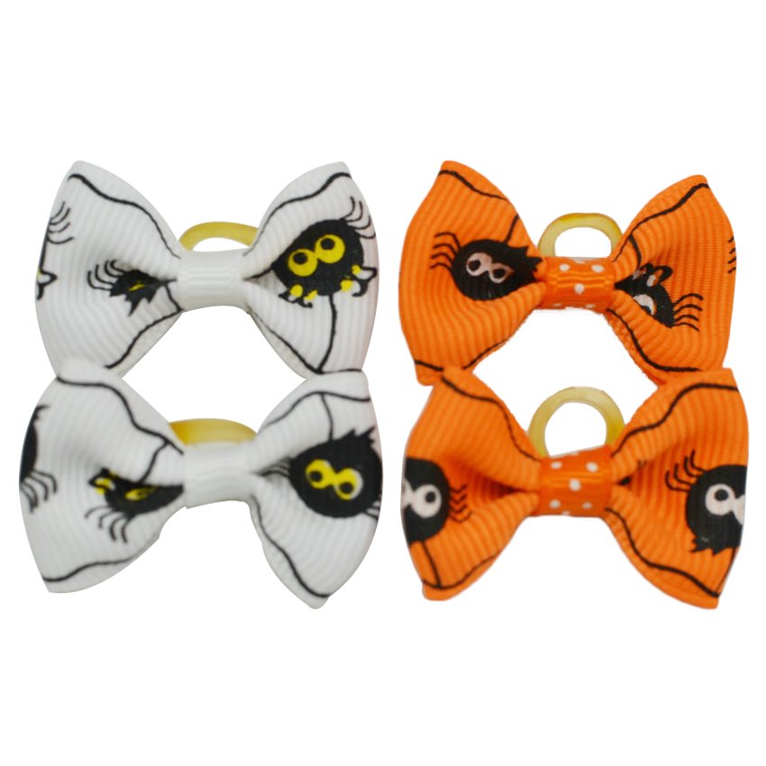 HALLOWEEN Pet Bows Dog Bows Ties Pet Headwear Bow Tie