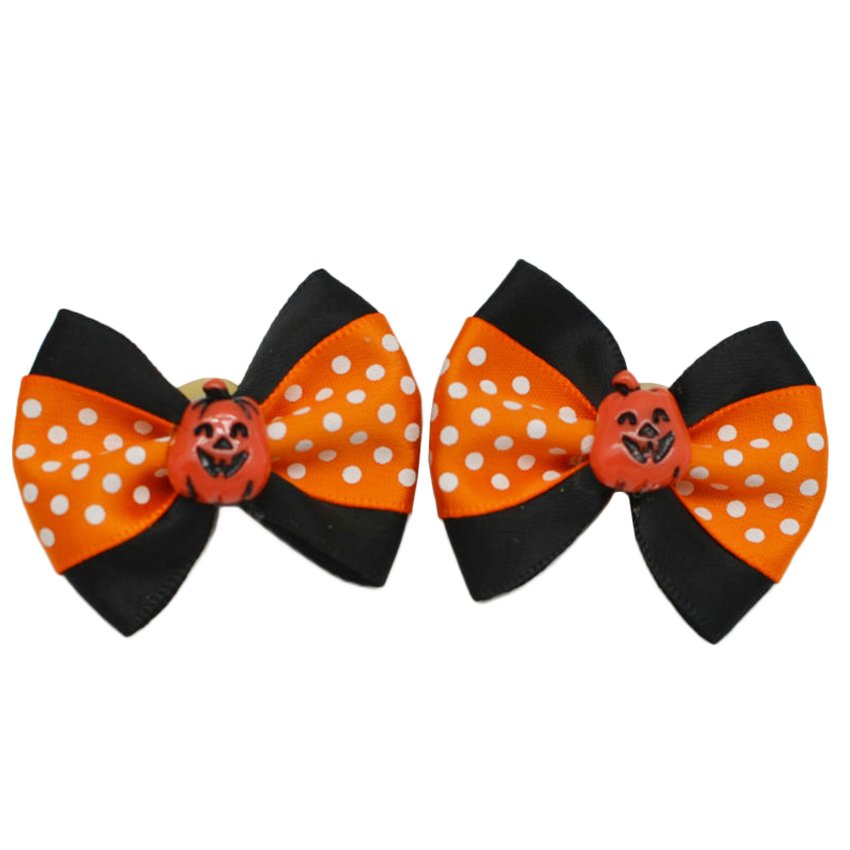HALLOWEEN Pet Bows Dog Bows Ties Pet Headwear Bow Tie
