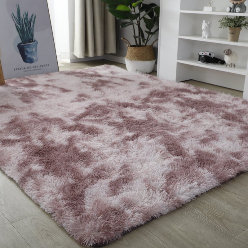 Large black tie-dyed manufacturers rugs carpet for living room
