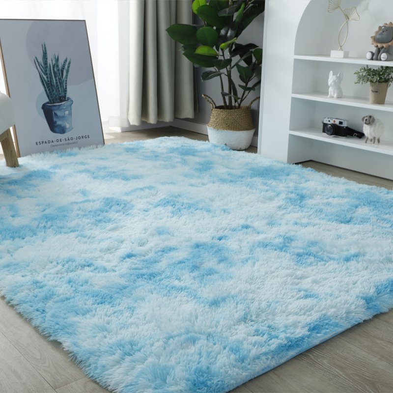 Large black tie-dyed manufacturers rugs carpet for living room