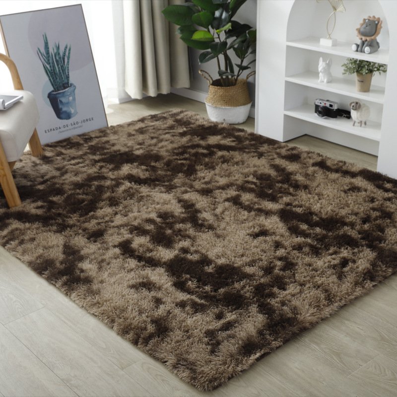 Large black tie-dyed manufacturers rugs carpet for living room