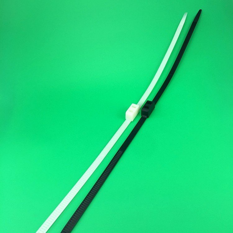 12x700mm OUORO self locking plastic nylon handcuffs cable tie