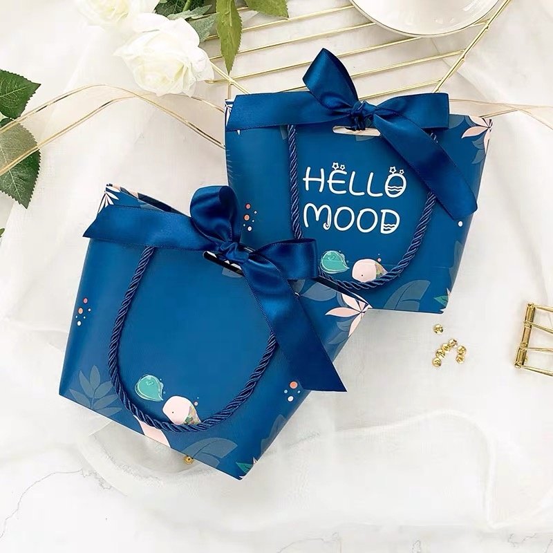 OKAY Wholesale Custom 2 Inch Shopping Bag Gift Box Ribbon Bows For Christmas Day Decoration