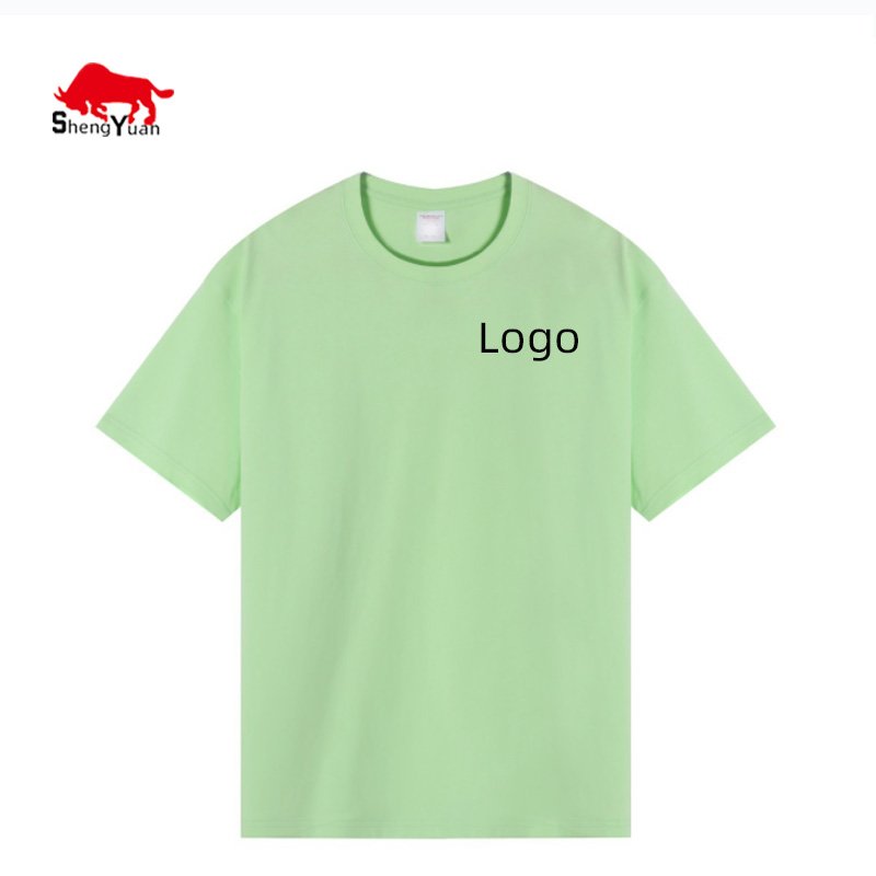 190gsm 100% Cotton Customized Logo Printed Blank Tshirts Wholesale Plain Women T Shirt