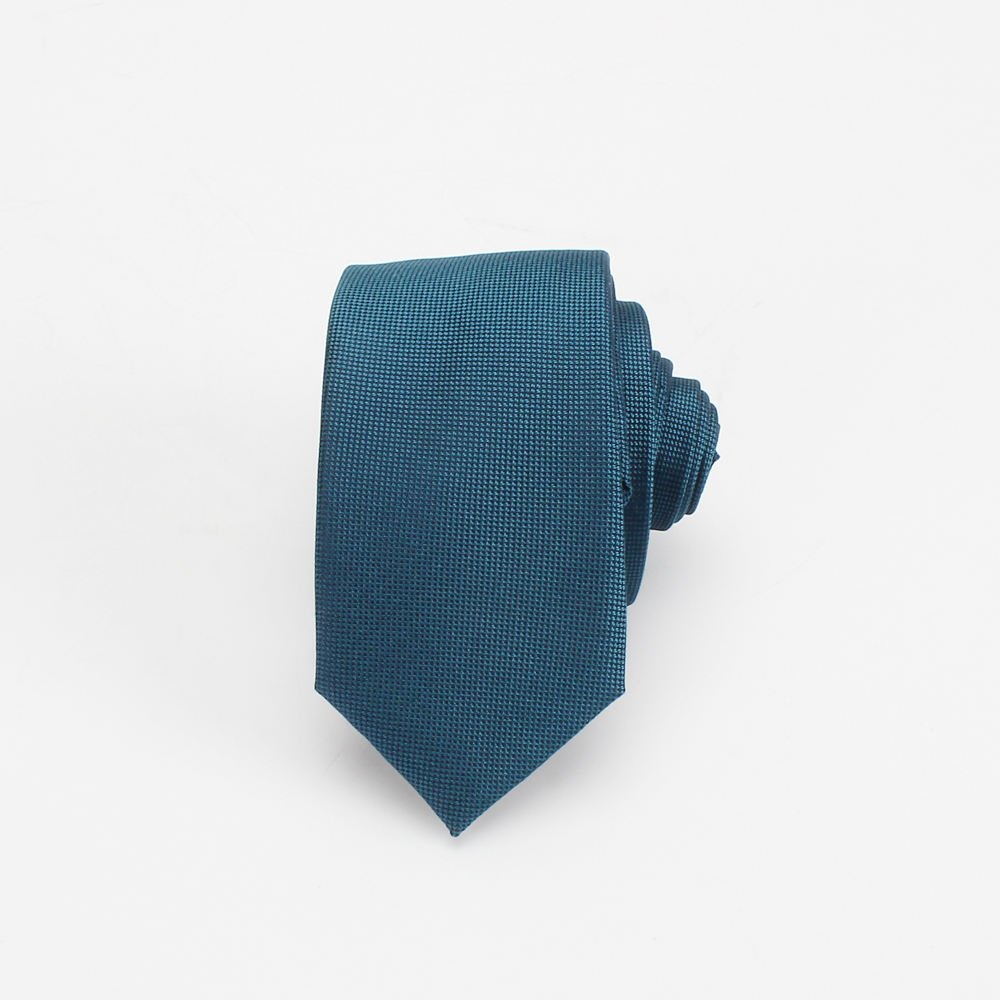 Wholesale 2024 Hot Selling Woven Jacquard Solid Color Tie Low Price Custom Pure Silk Fashion Neckties For Business Men