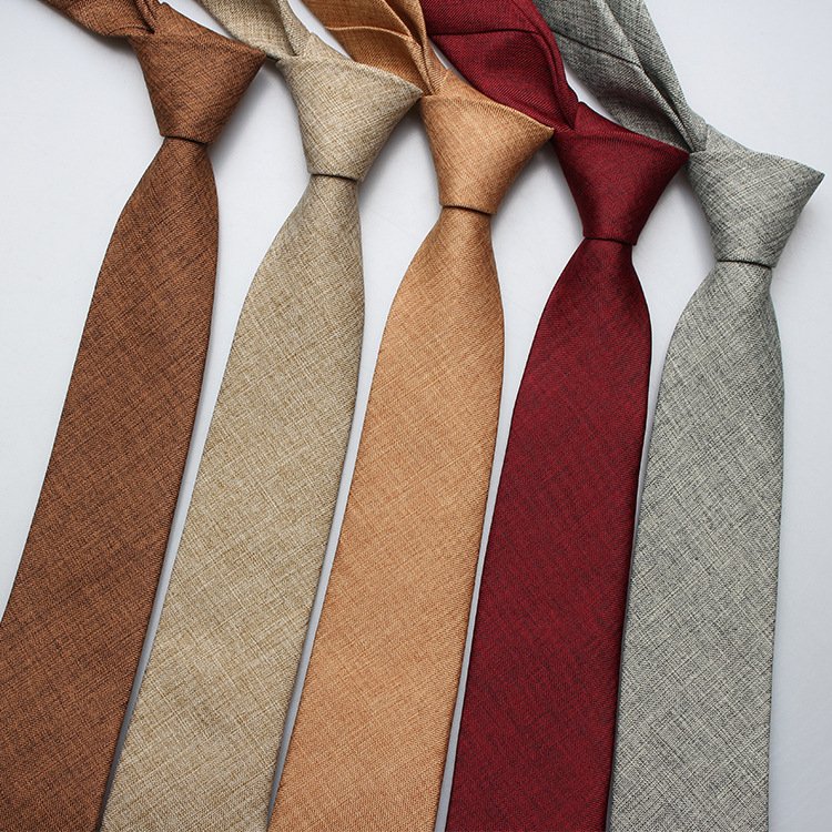 new design mens casual business ties solid color neckties with high quality
